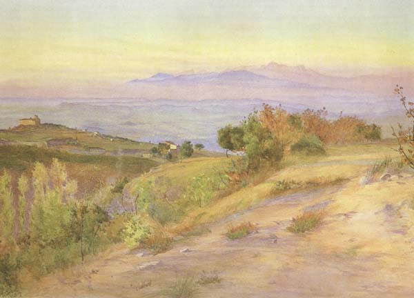 Volterra,looking towards the Pisan Hills (mk46)